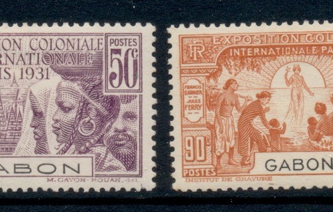 Gabon 1931 Colonial Expo