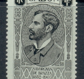 Gabon 1932-33 Pictorial, Count Savorgnan de Brazza 45c