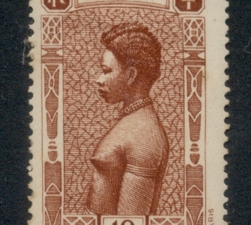 Gabon 1932 Postage Due, Fang Woman 10c