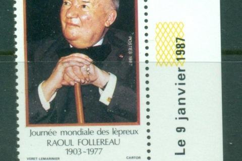 Gabon 1987 World Leprosy day