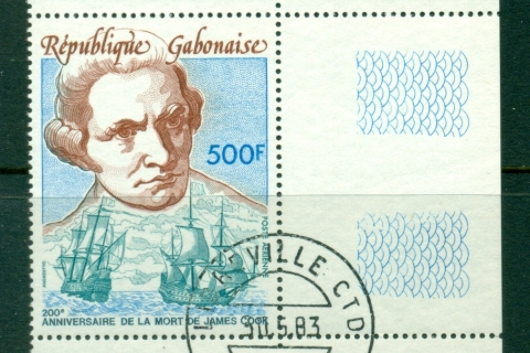 Gabon 1979 Capt. Cook Death Bicentenary