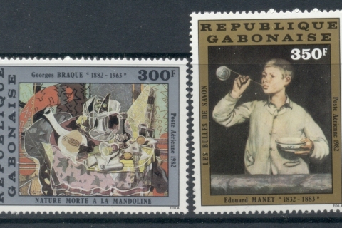 Gabon 1982 Paintings