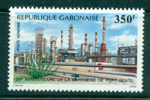 Gabon 1988 Port Gentil Refinery