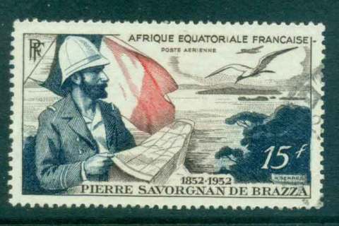 Gabon 1951 Pierre Brazza