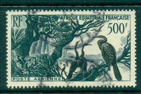 Gabon 1953 Birds, Anhingas