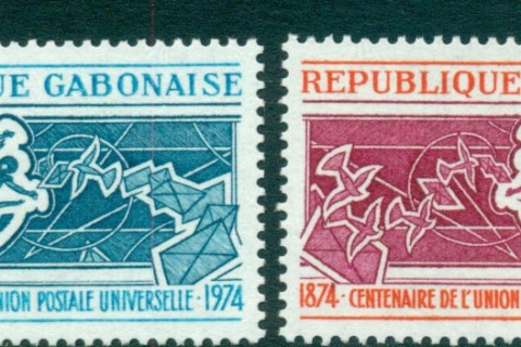 Gabon 1974 UPU Centenary