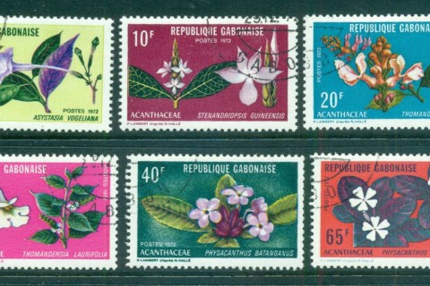 Gabon 1972 Flowers