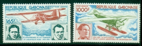 Gabon-1980-North-Atlantic-Crossing-Flight-MLH