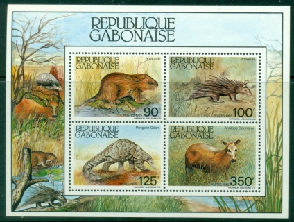 Gabon-1985-Wildlife-MS-MUH