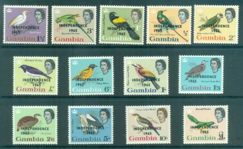 Gambia-1965-QEII-Pictorials