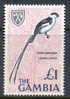 Gambia-1966-1-Birds-MUH