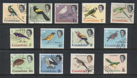 Gambia-1963-QEII-Pictorials