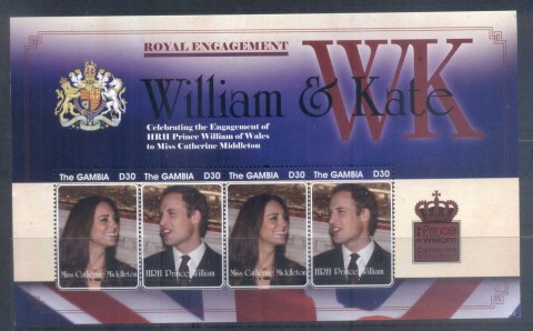 Gambia-2011 Royal Engagement William & Kate