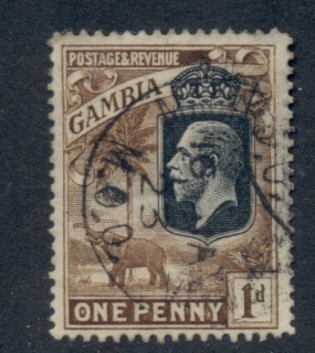 Gambia-1922-27-KGV-Pictorial