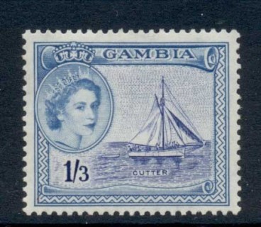 Gambia-1953-QEII-Pictorial-1-3d-MUH