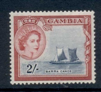 Gambia-1953-QEII-Pictorial-2-MUH