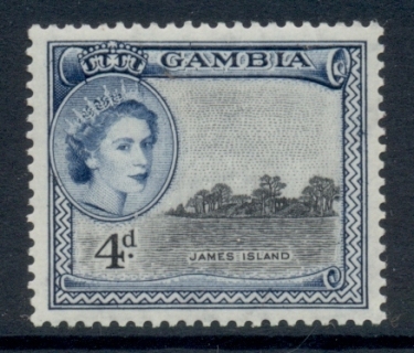 Gambia-1953-QEII-Pictorial-4d-MLH