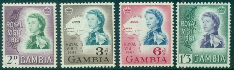 Gambia-1961-QEII-Royal-Visit-MUH