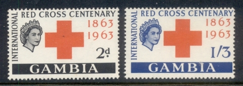 Gambia-1963-Red-Cross-Centenary-MUH