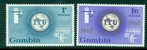 Gambia-1965-ITU-Centenary-MLH-Lot17454