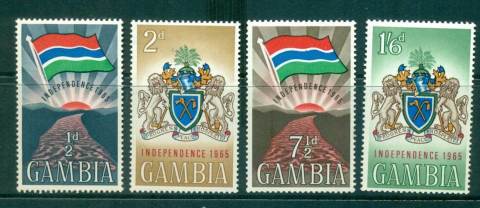 Gambia-1965-Independence-MLH-Lot55349