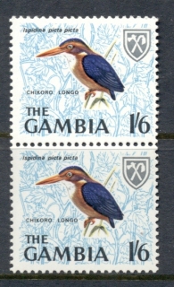 Gambia-1966-1-6d-Birds-pr-MUH