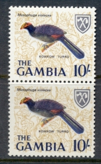 Gambia-1966-10-Birds-pr-MUH