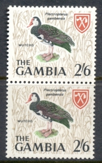 Gambia-1966-2-6d-Birds-pr-MUH