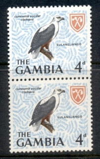 Gambia-1966-4d-Birds-pr-MUH