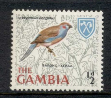 Gambia-1966-QEII-Pictorial-Bird-0-5d-MLH