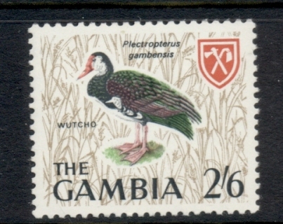 Gambia-1966-QEII-Pictorial-Bird-2-6d-MUH