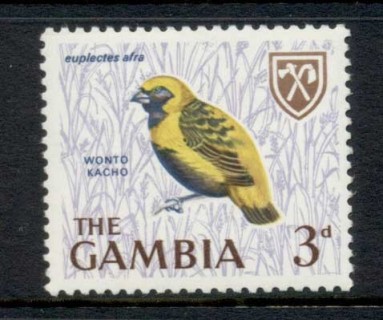 Gambia-1966-QEII-Pictorial-Bird-3d-MLH