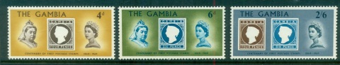 Gambia-1969-Stamp-Centenary-MUH