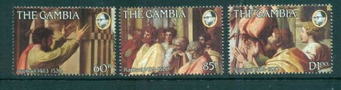 Gambia-1983-Paphael-paintings-MUH-lot73140