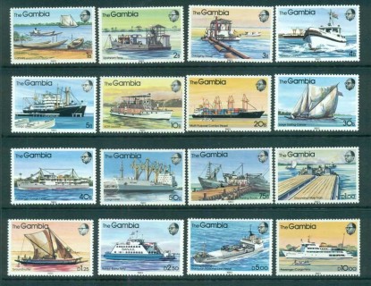 Gambia-1983-Ship-Definitives-MUH-lot73135