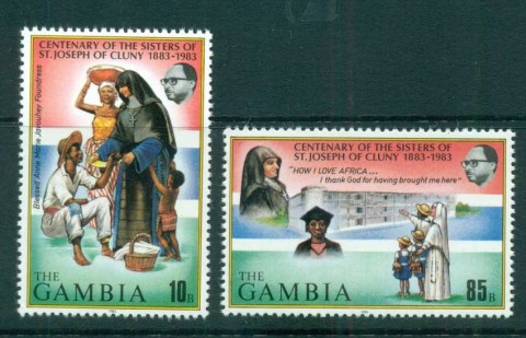 Gambia-1983-Sisters-of-St-Joseph-of-Cluny-MUH-lot73133