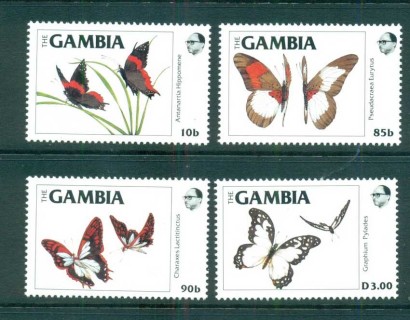 Gambia-1984-Butterflies-MUH-lot73150