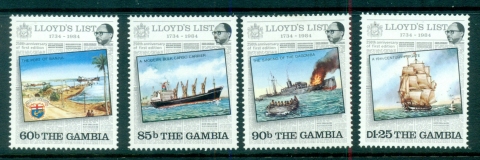 Gambia-1984-Lloyds-List-250th-Anniversary-Ships