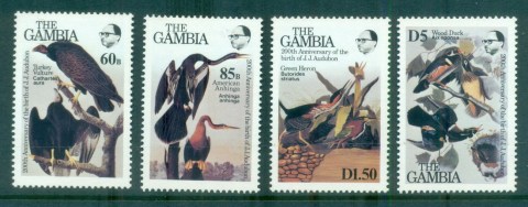 Gambia-1985-Audubon-Birds-MUH