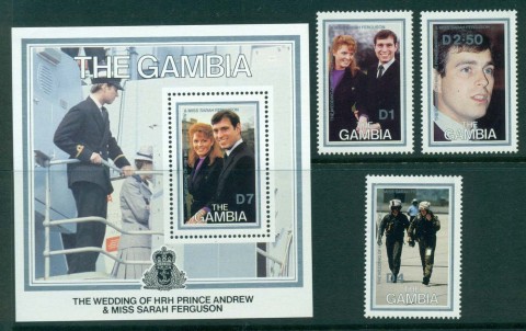 Gambia-1986-Andrew-Sarah-Wedding-MS-MUH-Lot30339