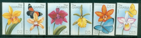 Gambia-1999-Orchids-of-the-World-MUH
