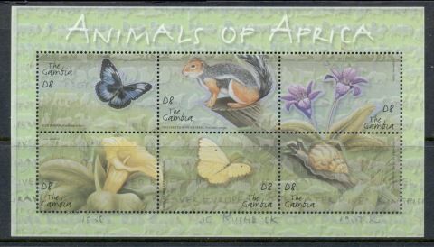 Gambia-2001-Animals-of-Africa-MS-MUH_2