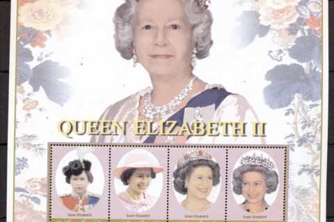 Gambia-2001 QEII 75th Birthday sheetlet