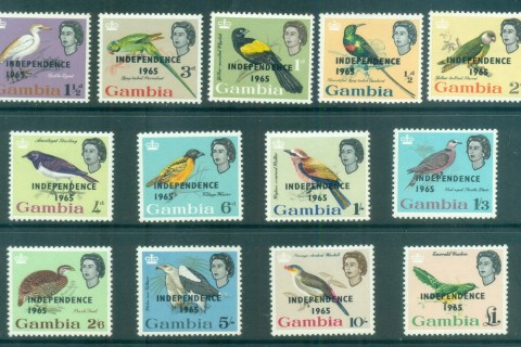 Gambia-1965-QEII-Pictorials