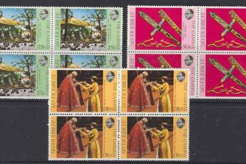 Gambia-1977 QEII Silver Jubilee