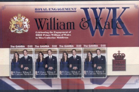Gambia-2011 Royal Engagement William & Kate