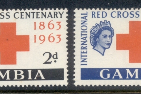 Gambia-1963-Red-Cross-Centenary-MUH