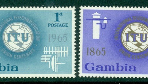 Gambia-1965-ITU-Centenary-MLH-Lot17454