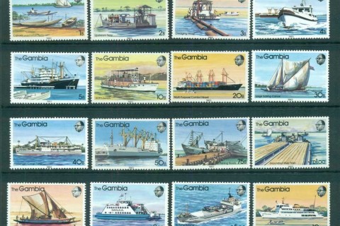 Gambia-1983-Ship-Definitives-MUH-lot73135