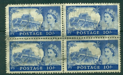 GB-1955-10-Block-4-faults-Used-Lot16592